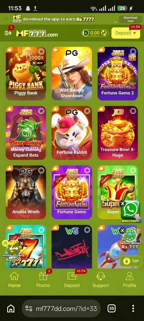 MF777 Game