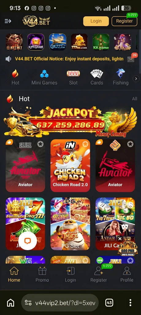 V44 Bet Game