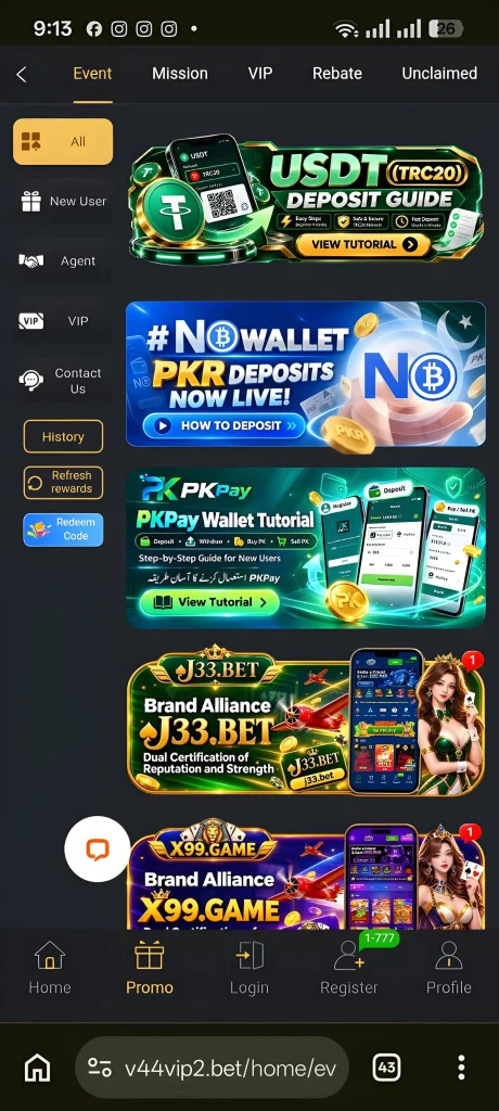 V44 Bet Game