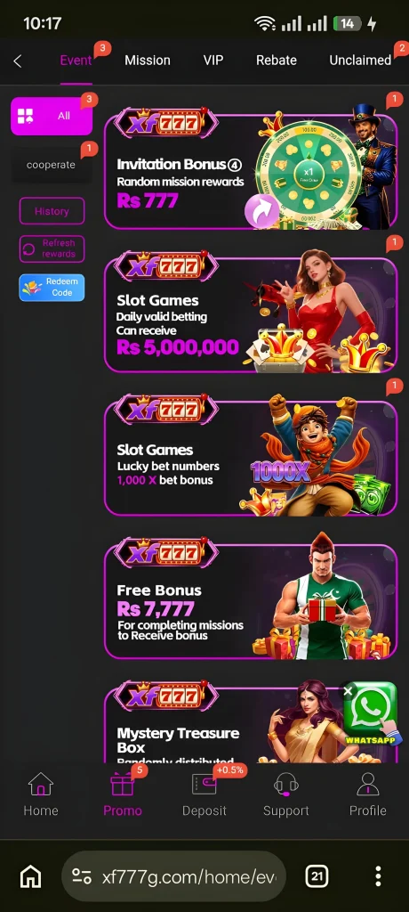XF777 Game